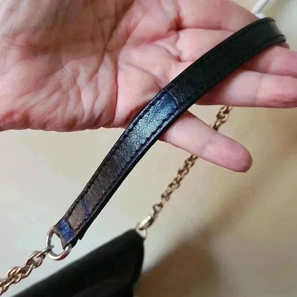 Grace Adele Genuine Leather Clutch Purse Black - Picture 15 of 16